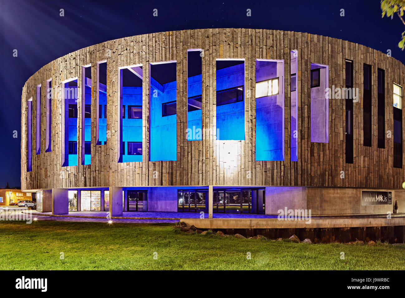 La culture et le centre de conférence Hof, Akureyri, Islande Banque D'Images