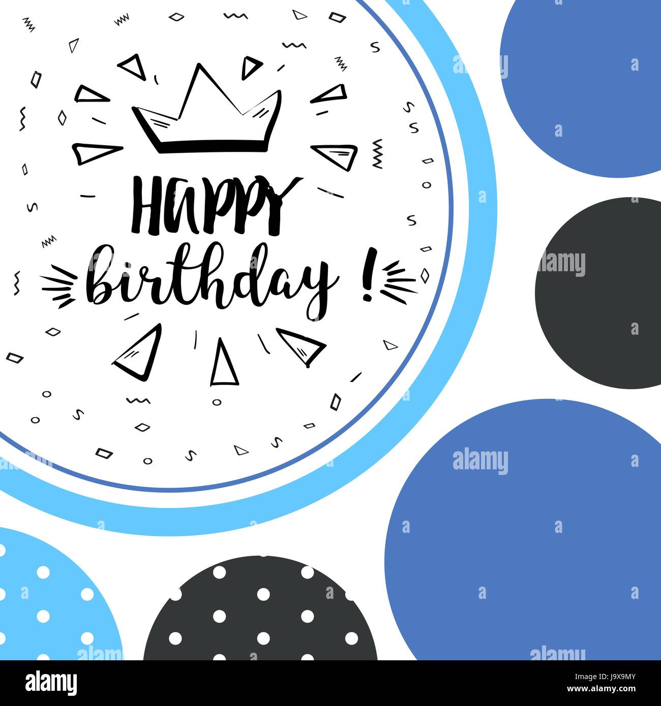 Carte Joyeux Anniversaire Ggreeting Pret Image Vectorielle Stock Alamy Carte Joyeux Anniversaire Ggreeting Pret Image Vectorielle Stock Alamy
