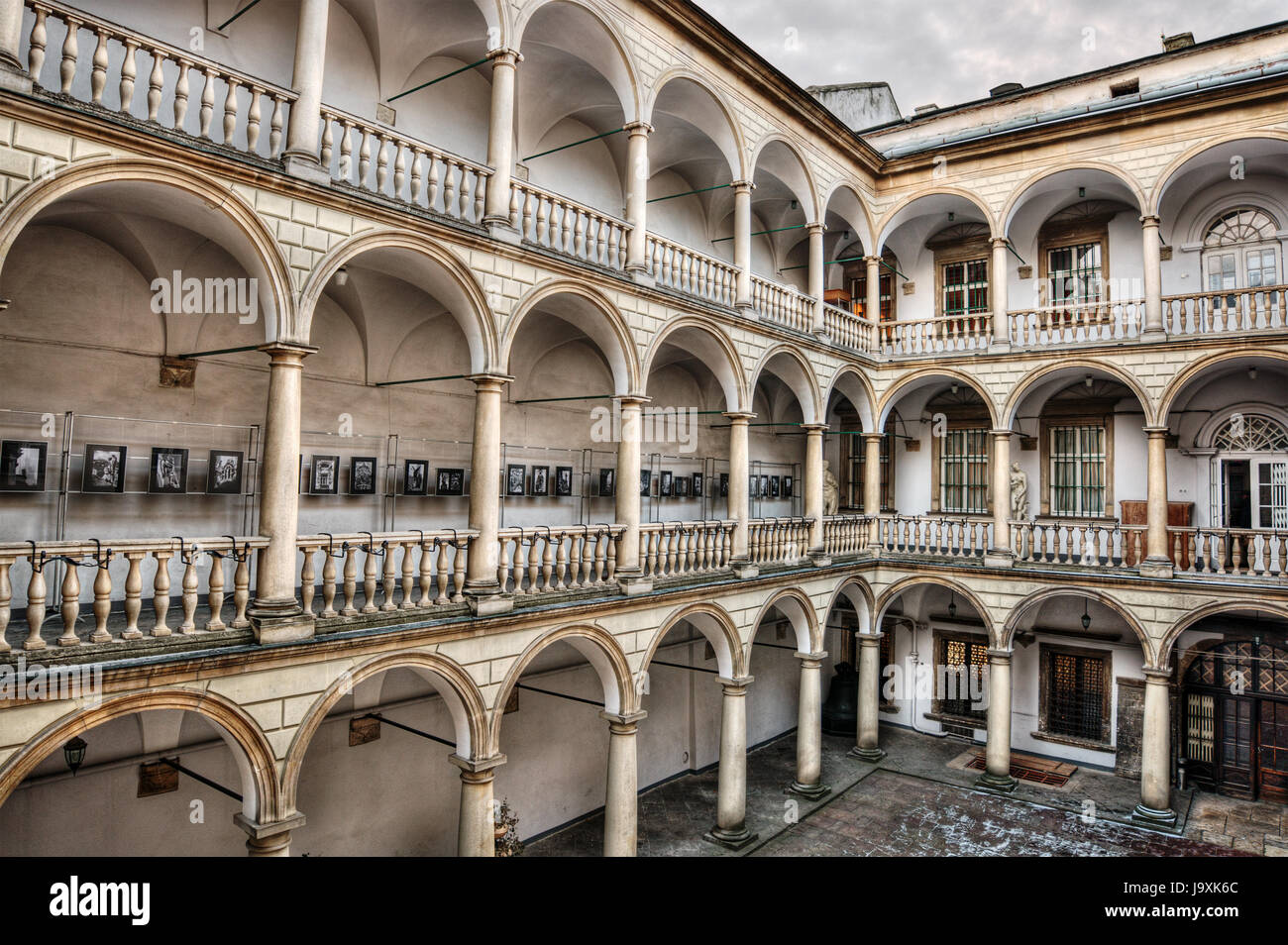 La Cour italienne à Lviv (Ukraine) Banque D'Images