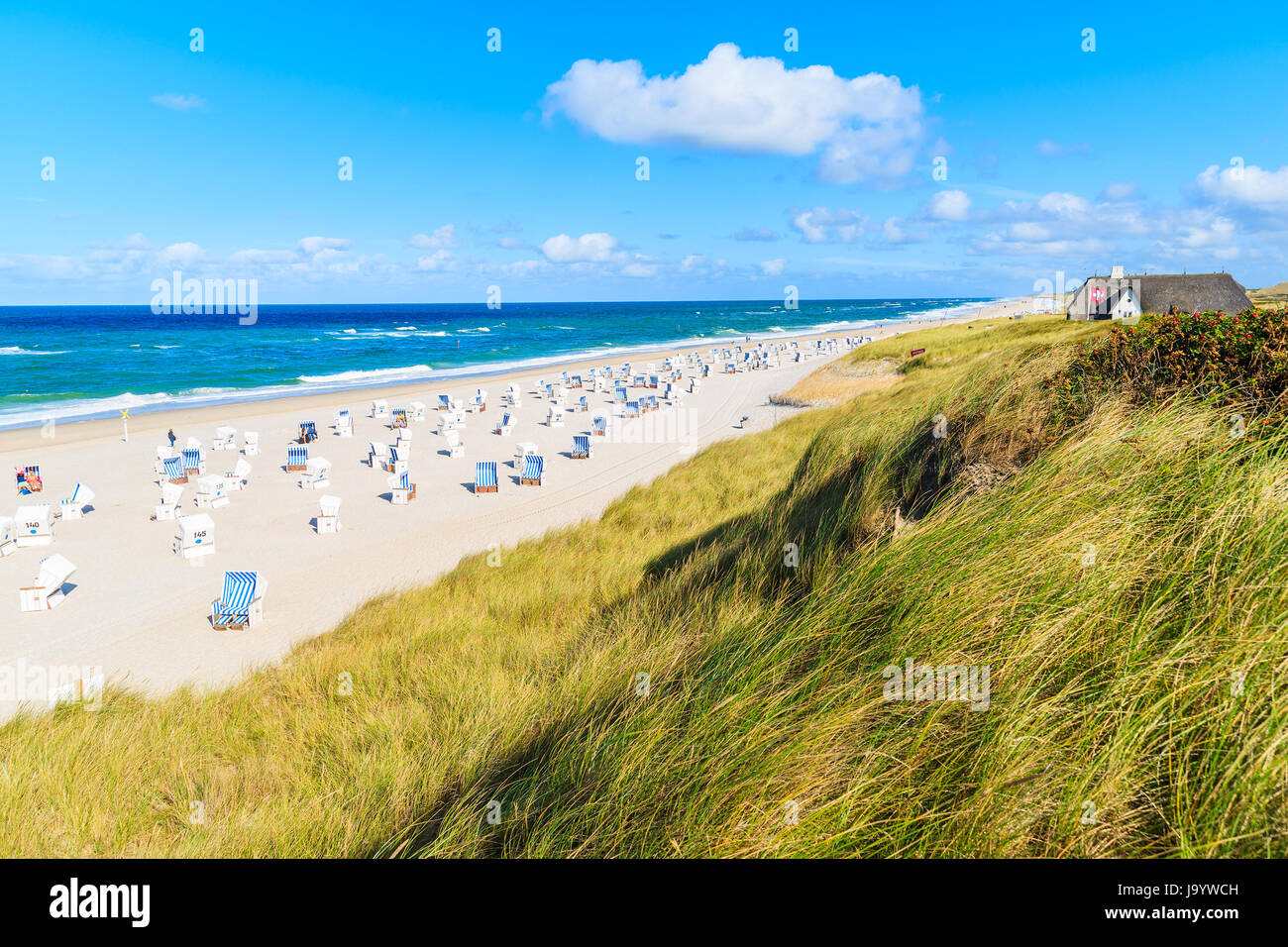 paysage-de-dunes-mer-du-nord-banque-de-photographies-et-d-images