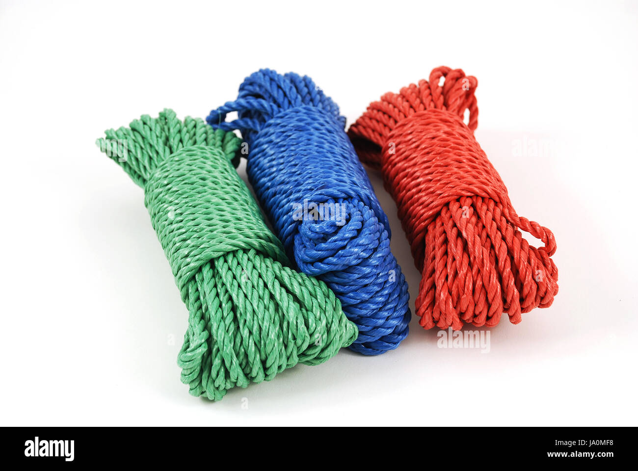 Cordon, bobine, le coton, le nylon, cordes, cravate, bleu, vert, cordon,  loop, fils Photo Stock - Alamy