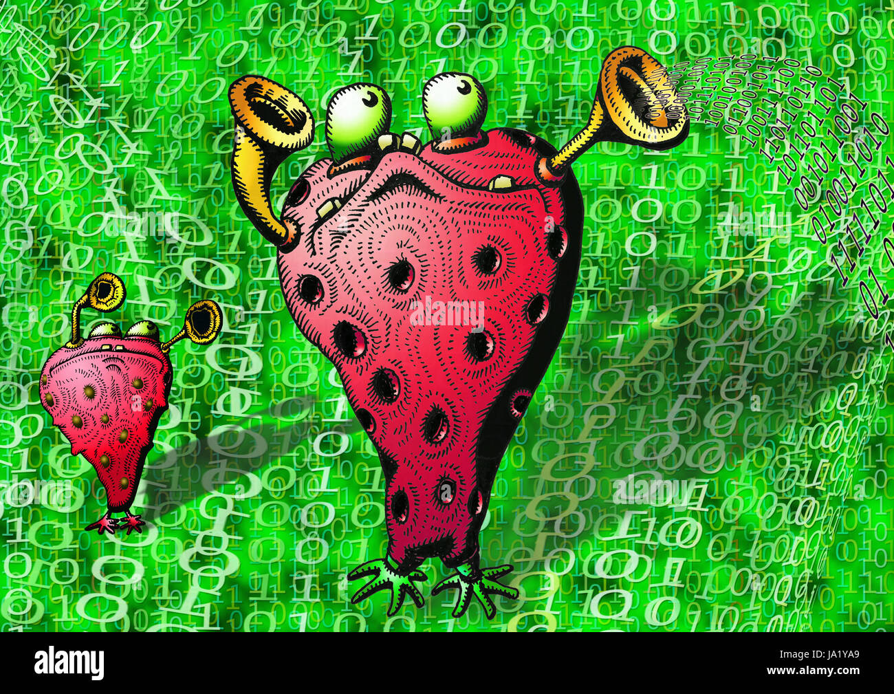 La sécurité des données, l'écoute électronique, l'espionnage, espionnage, internet, www, worldwideweb, Banque D'Images