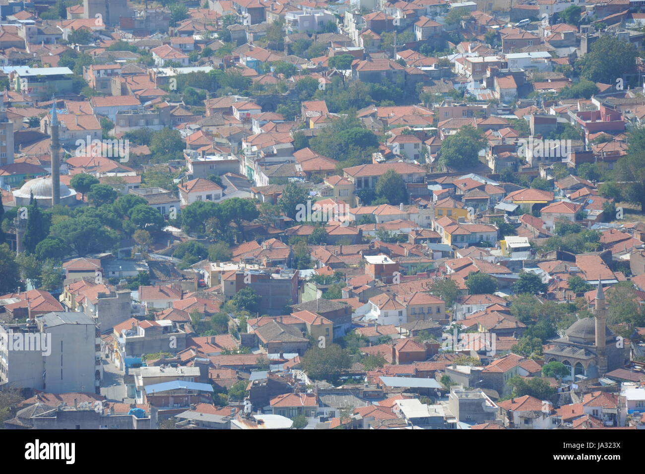 Temple, pilier, la Turquie, cousin, Pergame, funiculaire, historique, temple, loi, Banque D'Images