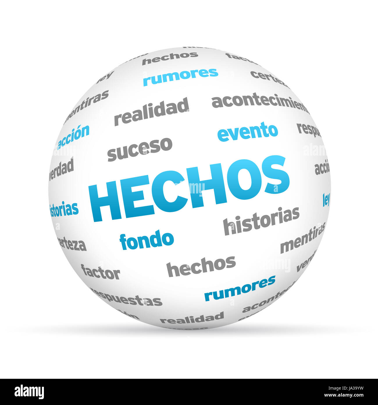 Les données, informations, substratums, faits, informations, connaissances, de la vérité, Banque D'Images