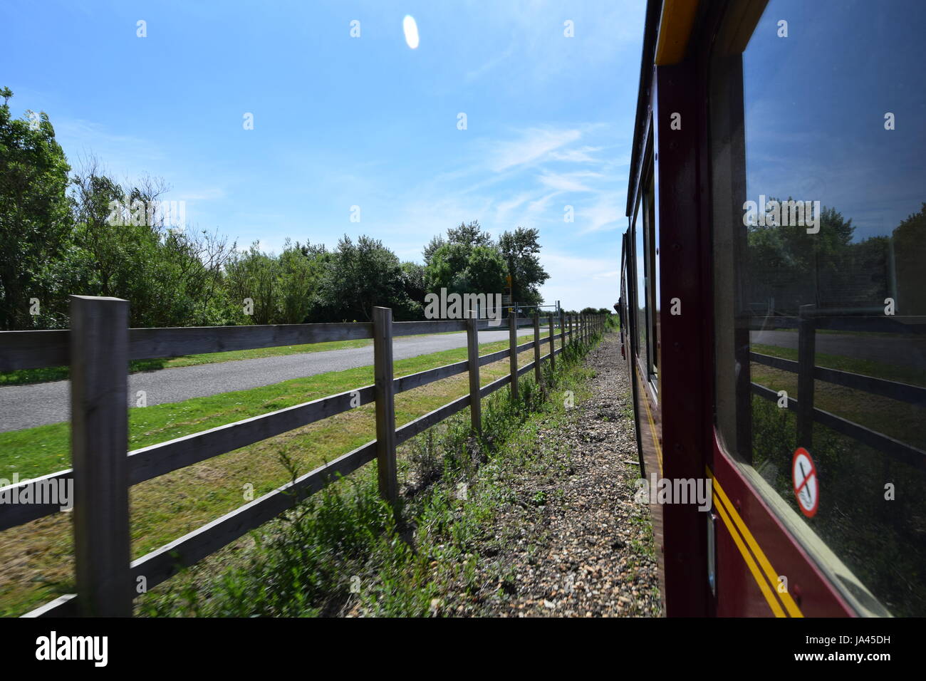 Hythe Dymchurch Railway 2017 Dormeur Banque D'Images