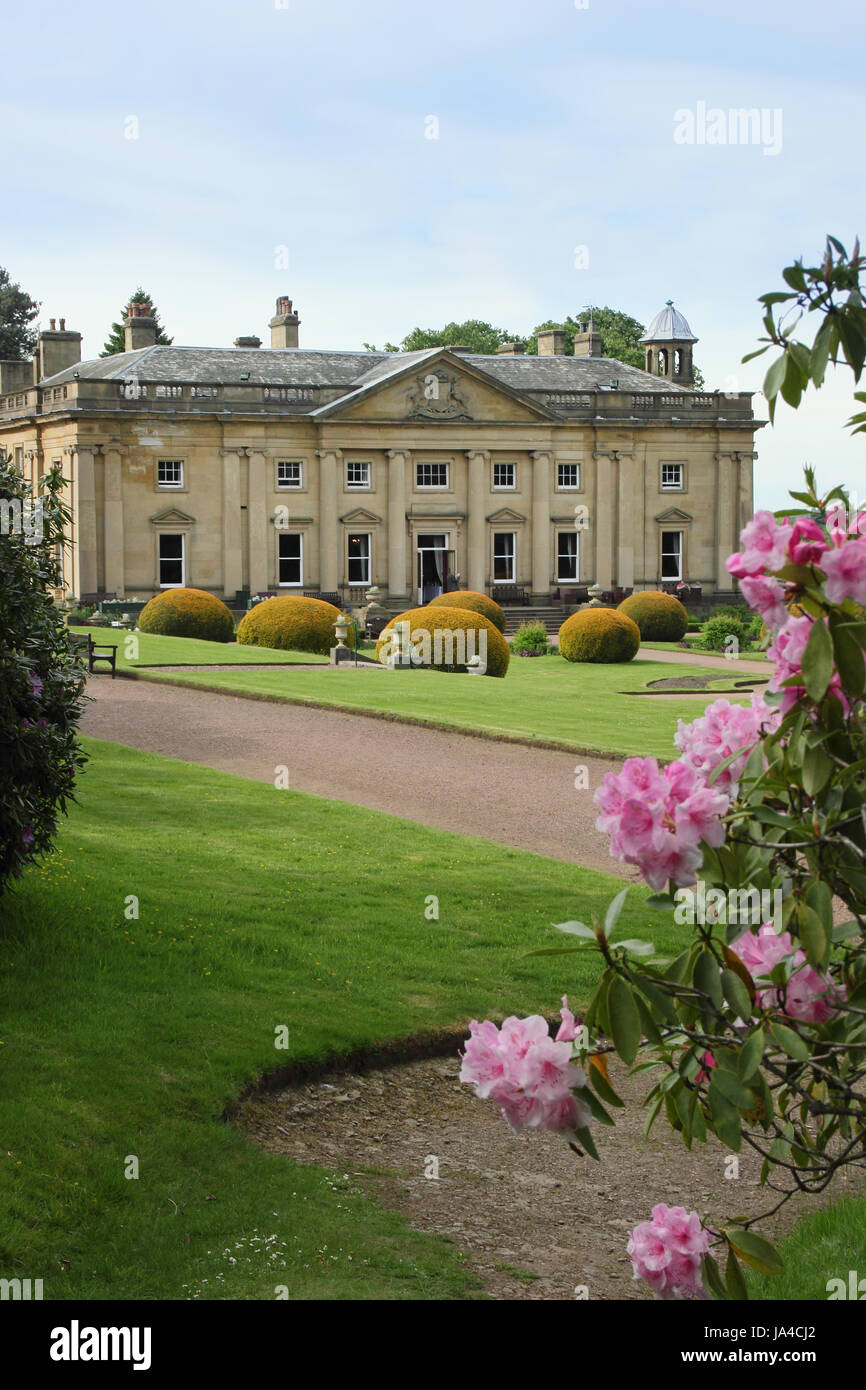 Wortley Hall, une demeure seigneuriale principalement associé à l'union du commerce britannique et du mouvement syndical, Wortley village, Sheffield, Royaume-Uni - Mai 2017 Banque D'Images