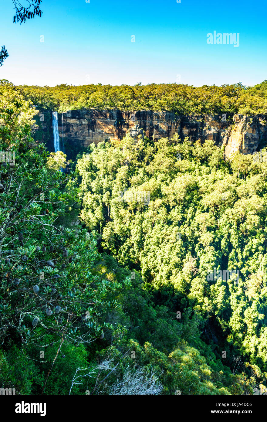 Vues autour de Belmore Falls, en in Banque D'Images