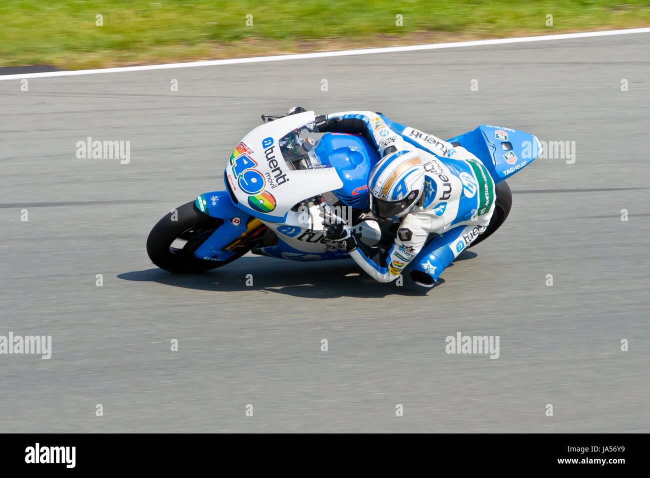 Moto 2, Axel Pons, sachsenring, moto gp, motorrad, sachsenring gp,  kurvenlage Photo Stock - Alamy