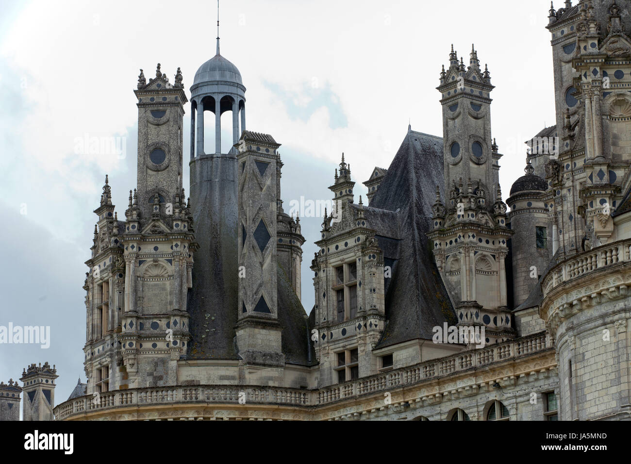 France, vallée, palais, château, Château, tour, historique, grand, grand, Banque D'Images