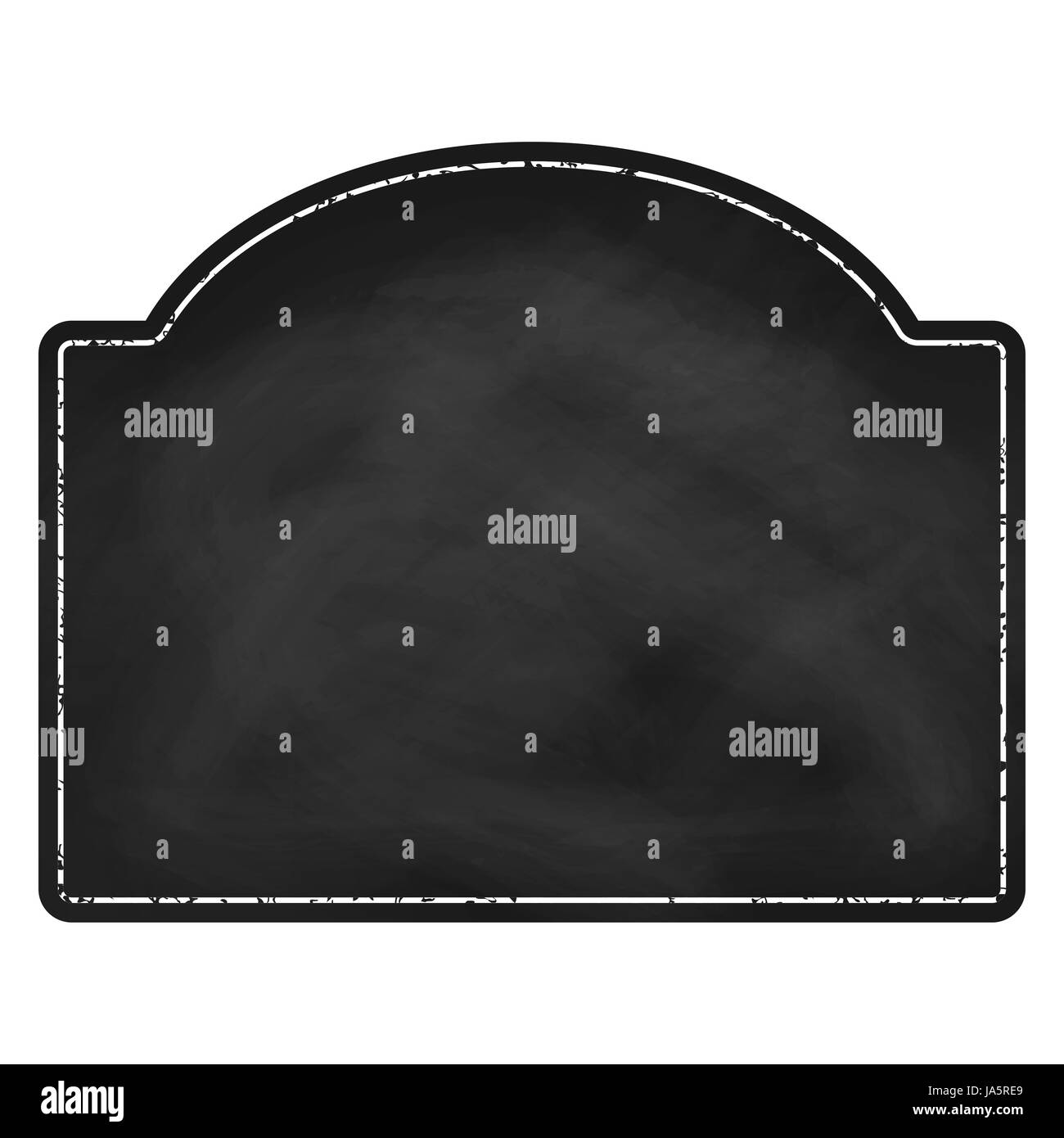 L'ardoise blackboard with copy space Banque D'Images