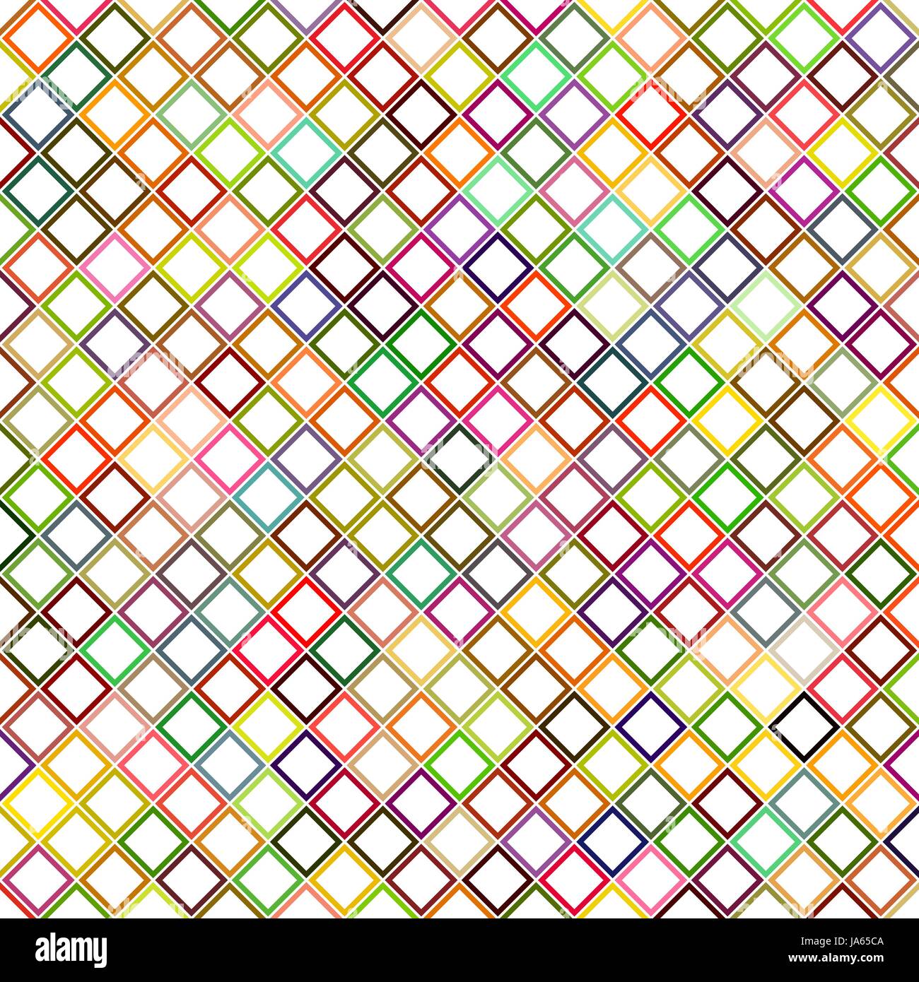 Colorful abstract pattern design carré diagonal Illustration de Vecteur