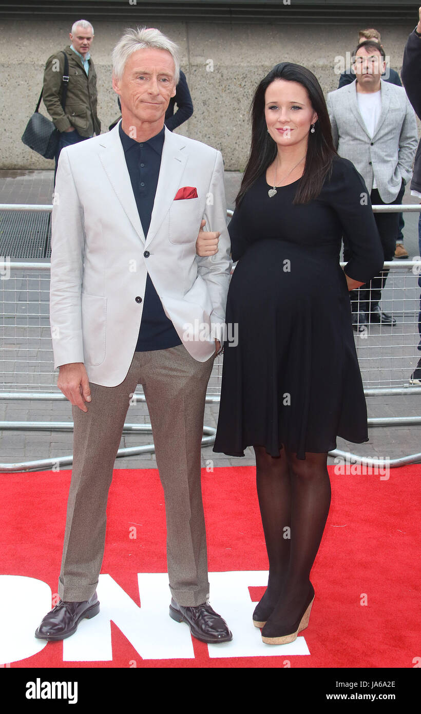 Le 08 mai 2017 - Paul Weller et Hannah Andrews assister à "mâchoire" UK Premiere at BFI Southbank à Londres, Angleterre, RU Banque D'Images