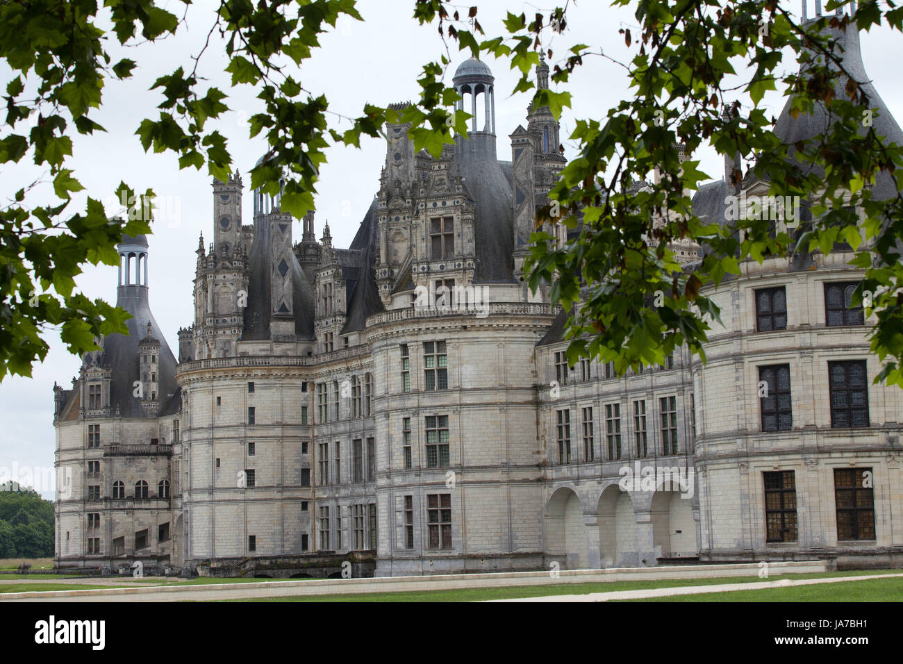 France, vallée, le style de la construction, de l'architecture, de style architectural, Banque D'Images