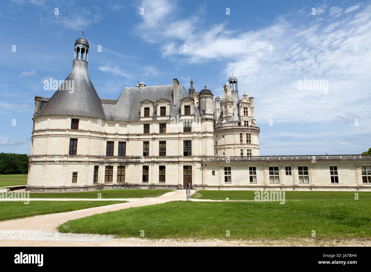 France, vallée, le style de la construction, de l'architecture, de style architectural, Banque D'Images