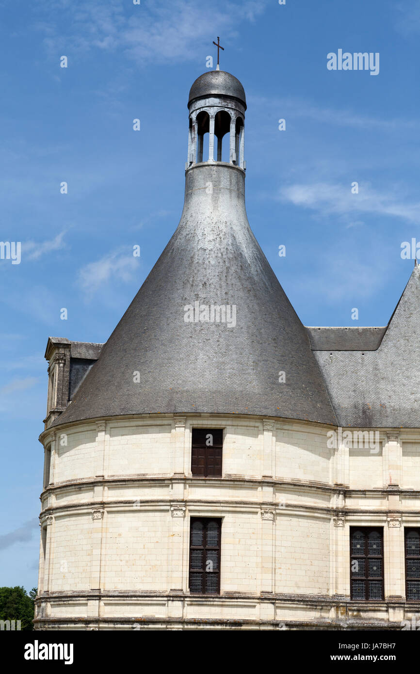 France, vallée, le style de la construction, de l'architecture, de style architectural, Banque D'Images