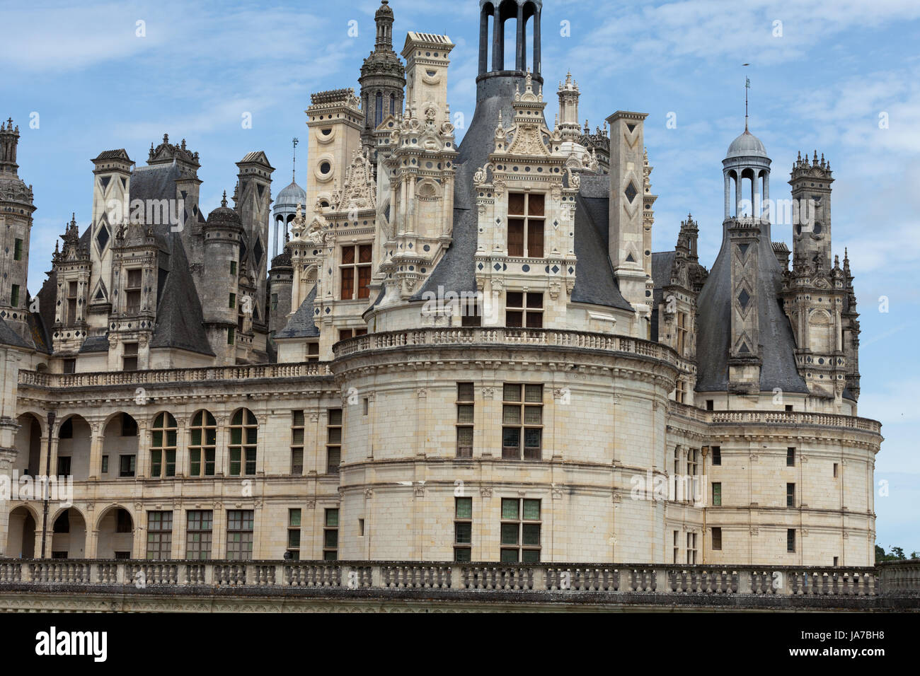 France, vallée, le style de la construction, de l'architecture, de style architectural, Banque D'Images