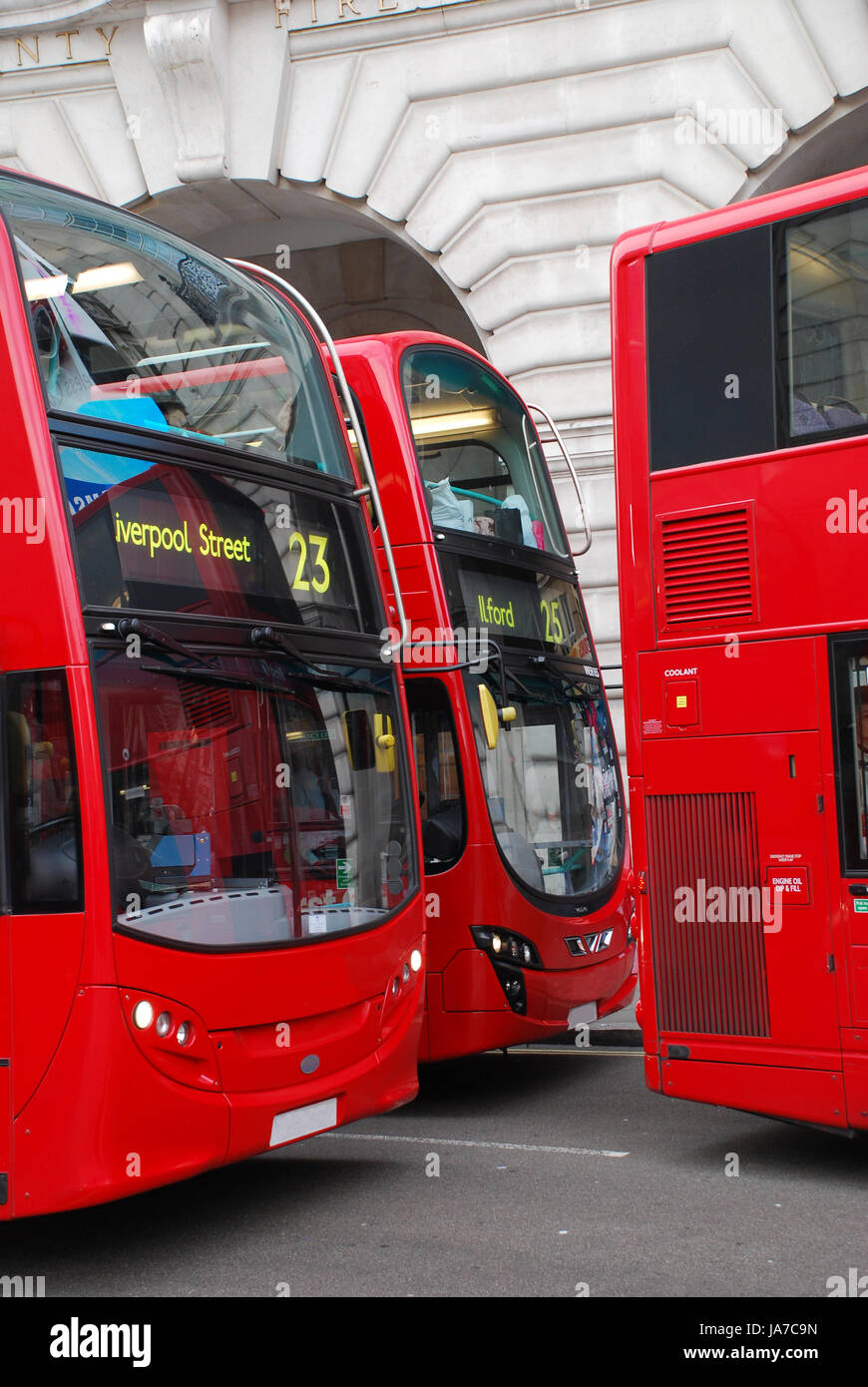 Double Decker london Banque D'Images