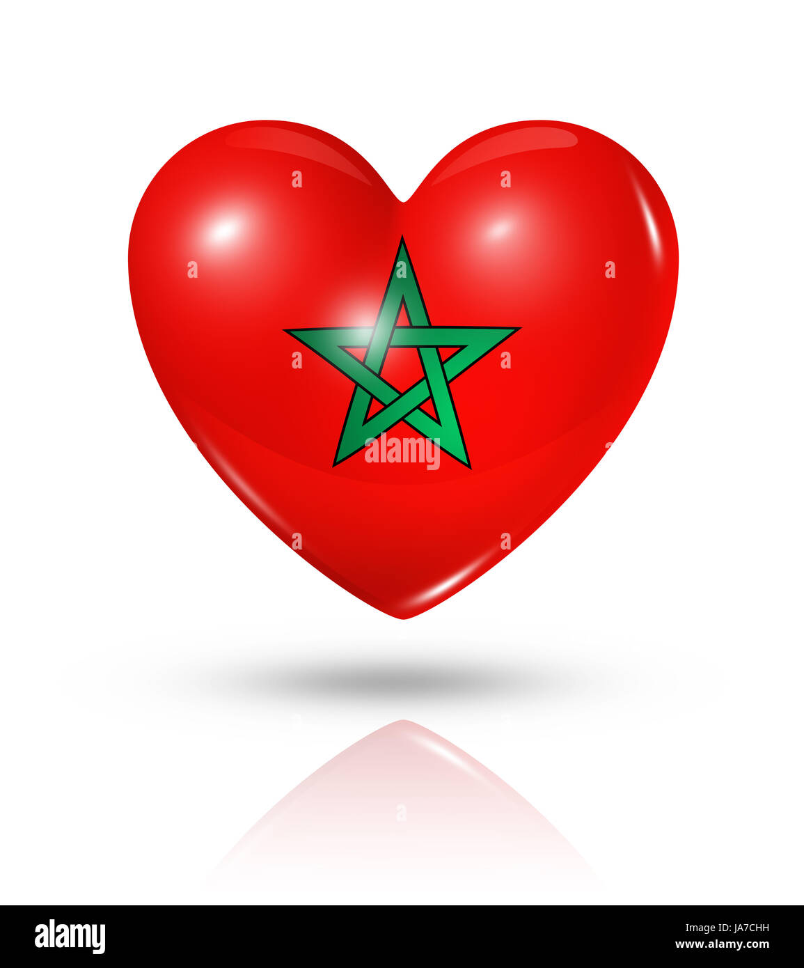 Drapeau, Maroc, marocain, l'amour, dans l'amour, est tombé en amour, le