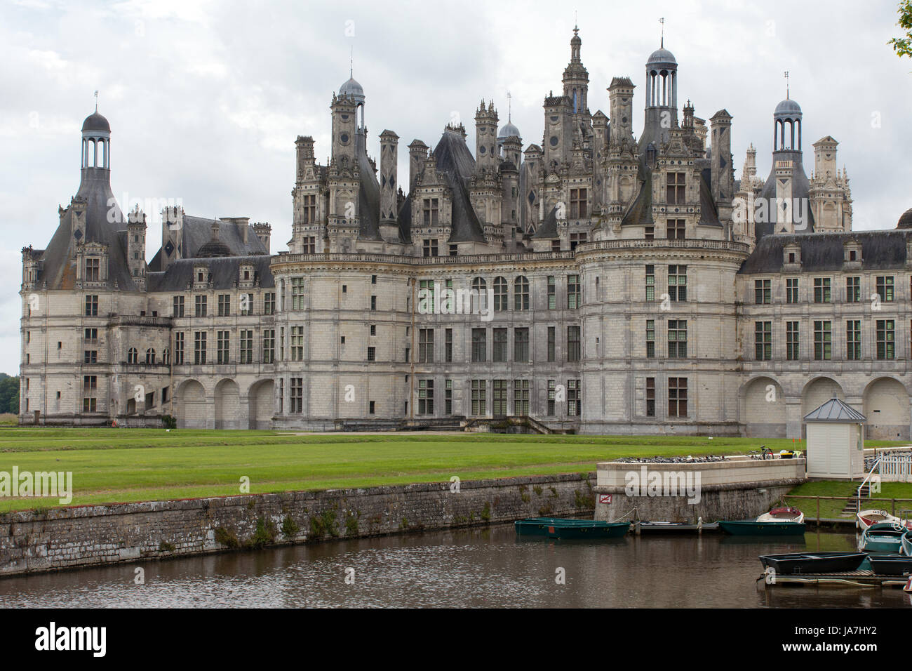 France, vallée, château, Château, tour, historique, grand, grand, énorme, Banque D'Images