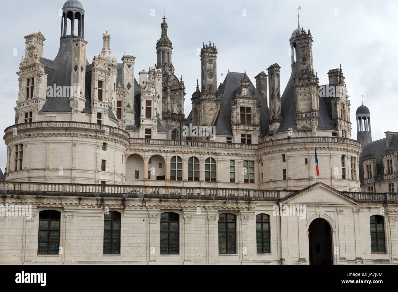France, vallée, château, Château, tour, historique, grand, grand, énorme, Banque D'Images