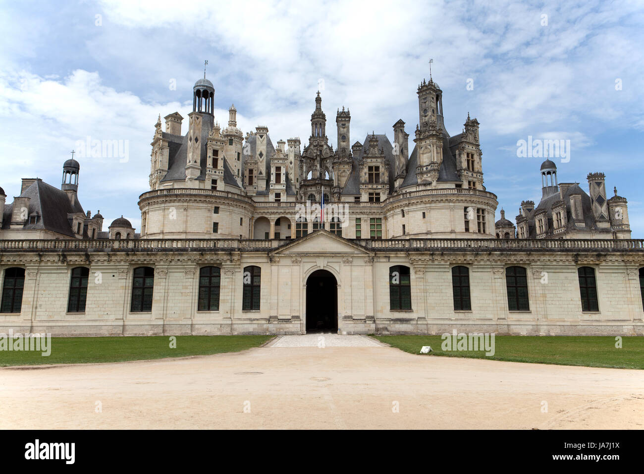 France, vallée, château, Château, tour, historique, grand, grand, énorme, Banque D'Images