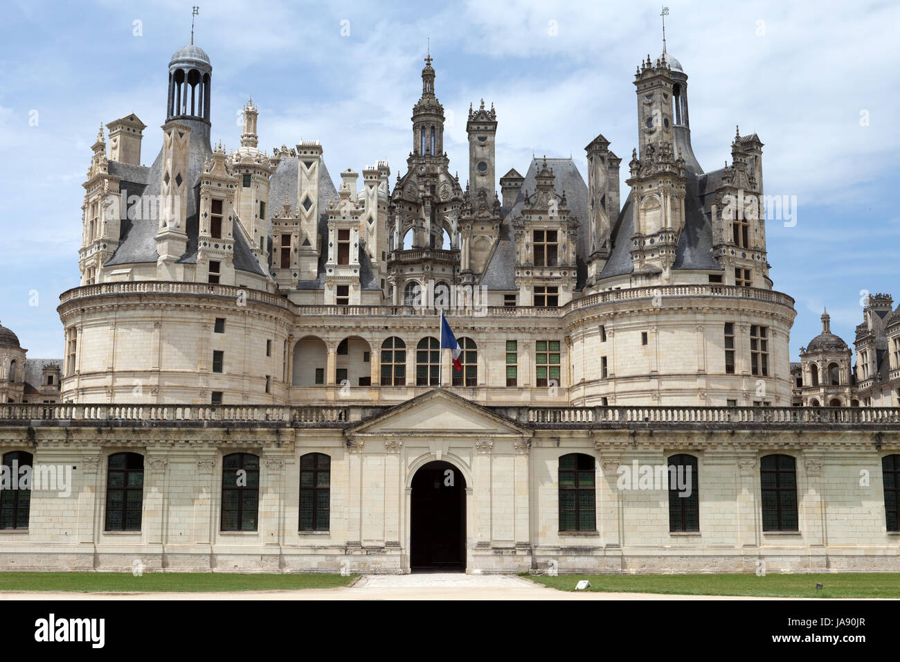 France, vallée, château, Château, tour, historique, grand, grand, énorme, Banque D'Images
