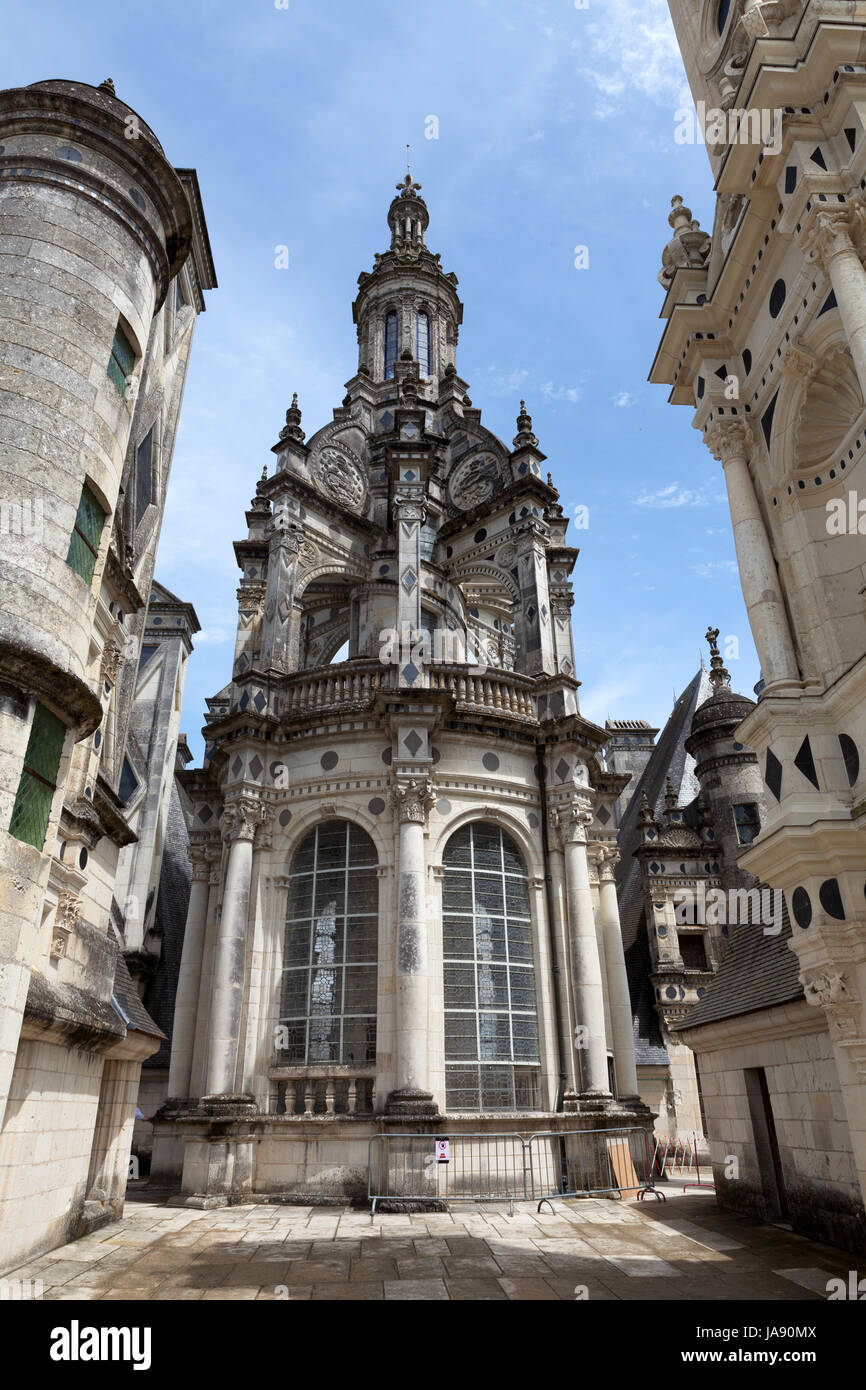 France, vallée, le style de la construction, de l'architecture, de style architectural, Banque D'Images