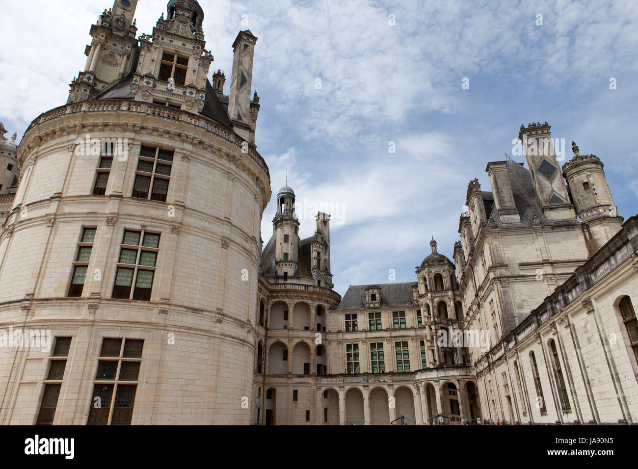 France, vallée, le style de la construction, de l'architecture, de style architectural, Banque D'Images