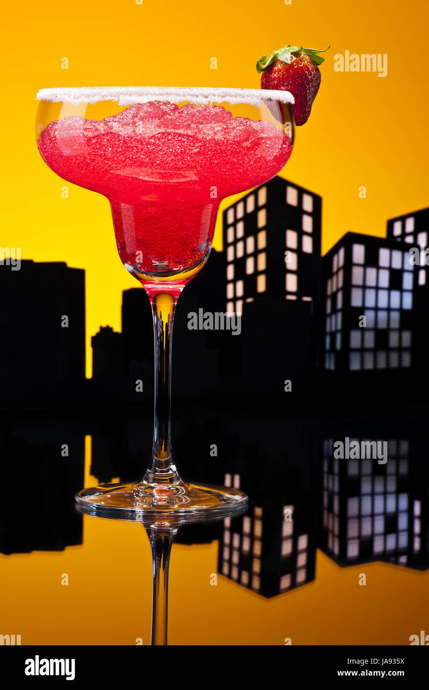 Restaurant, bar, taverne, verre, calice, tumbler, sel, Metropolis, verre, Banque D'Images