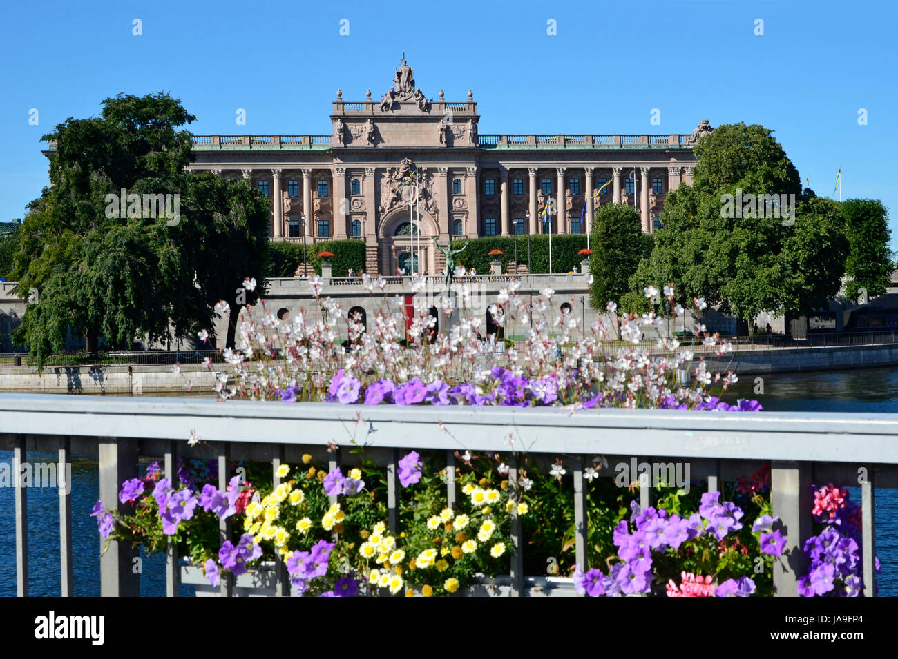 Reichstag suédois stockholm, Banque D'Images