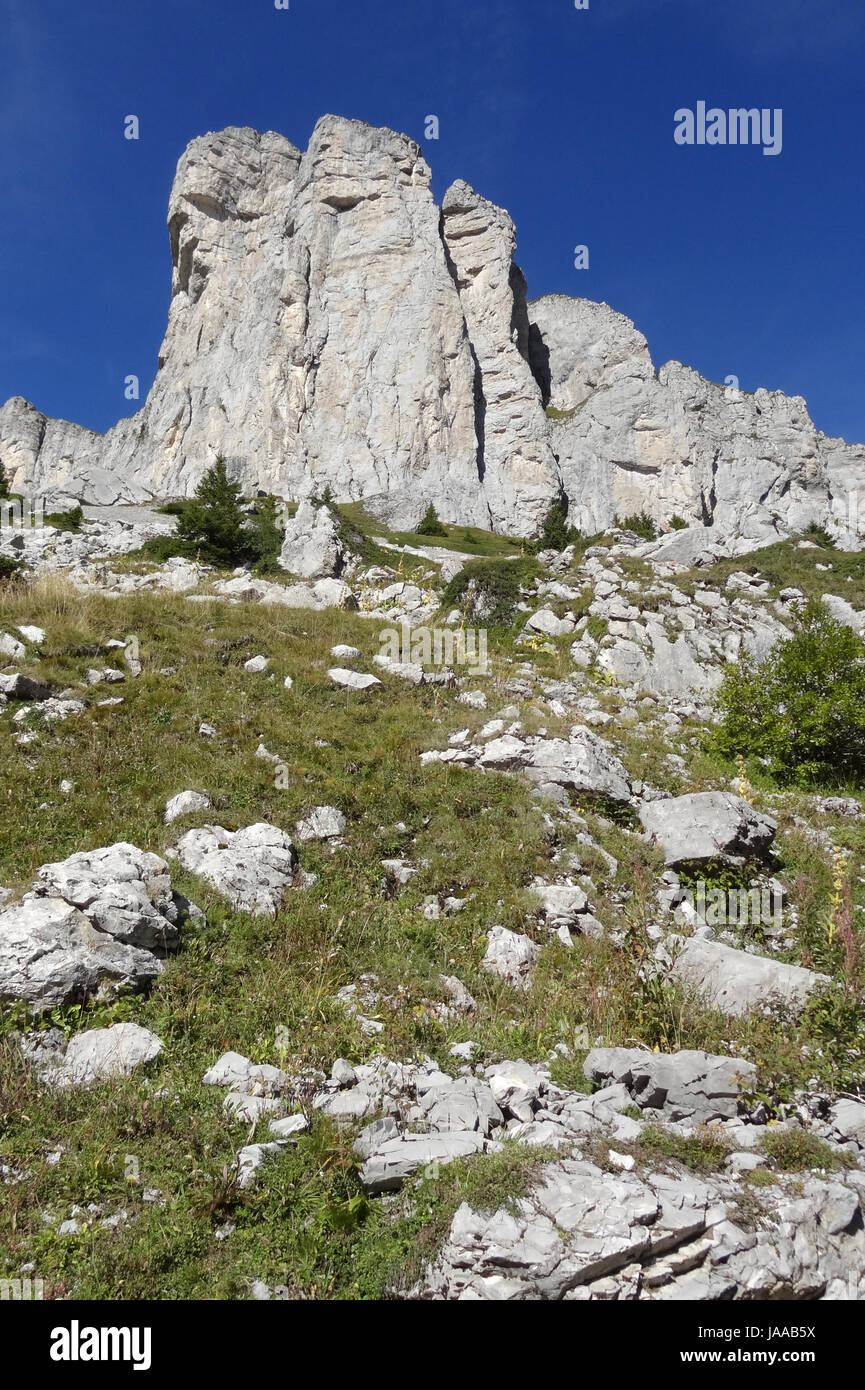 Chaux de mont Banque D'Images