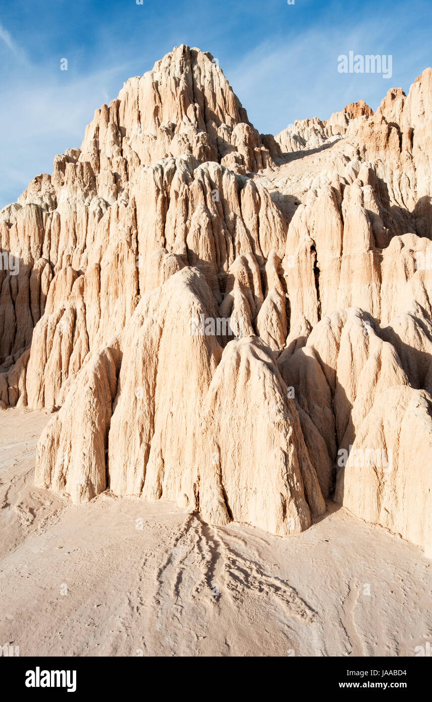 Amérique du Nord ; United States ; Nevada, déserts, caractéristiques naturelles ; les effets des conditions climatiques ; l'érosion ; l'argile de bentonite ; parc national des Gorges de la cathédrale ; près de Panaca, Nev Banque D'Images