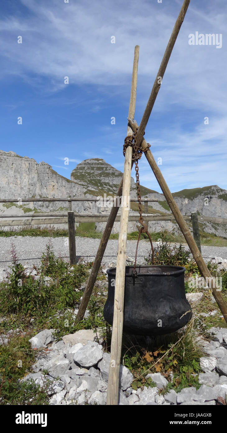 Alpes, électrique, domaine skiable, foyer, bleu, éclat, brille, lumineux, Lucent, lumière, Banque D'Images