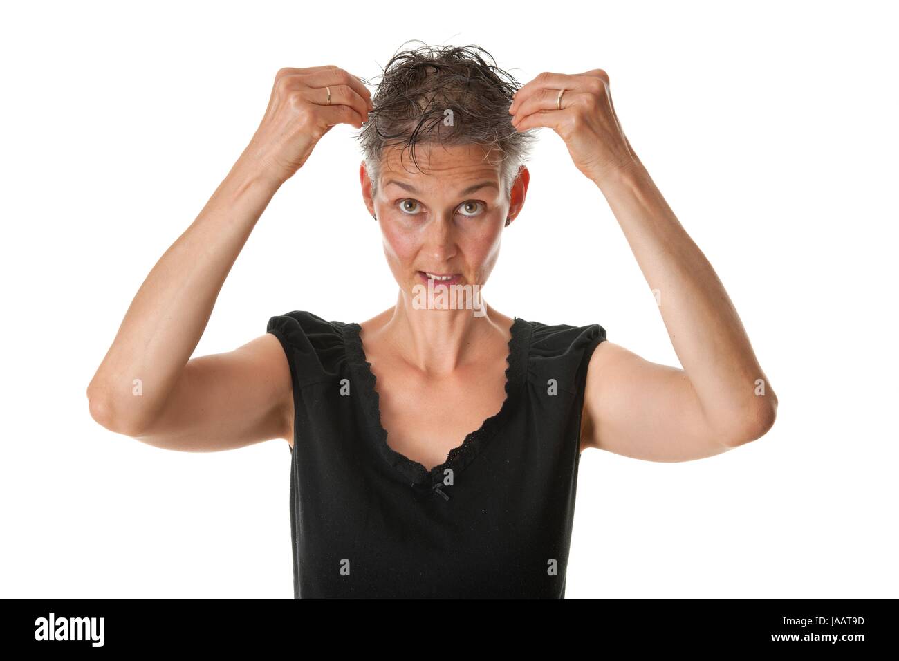 Behaart frau