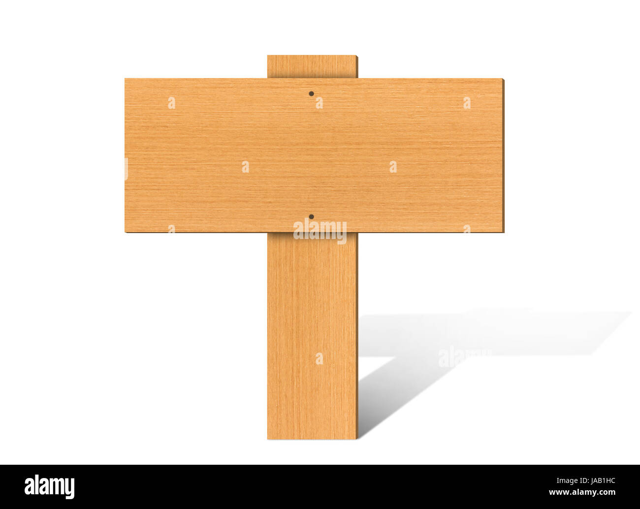 Pancarte en bois Banque D'Images