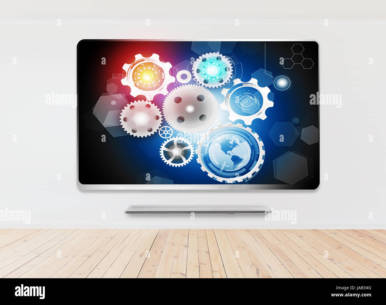 UHD 3d smart tv Banque D'Images