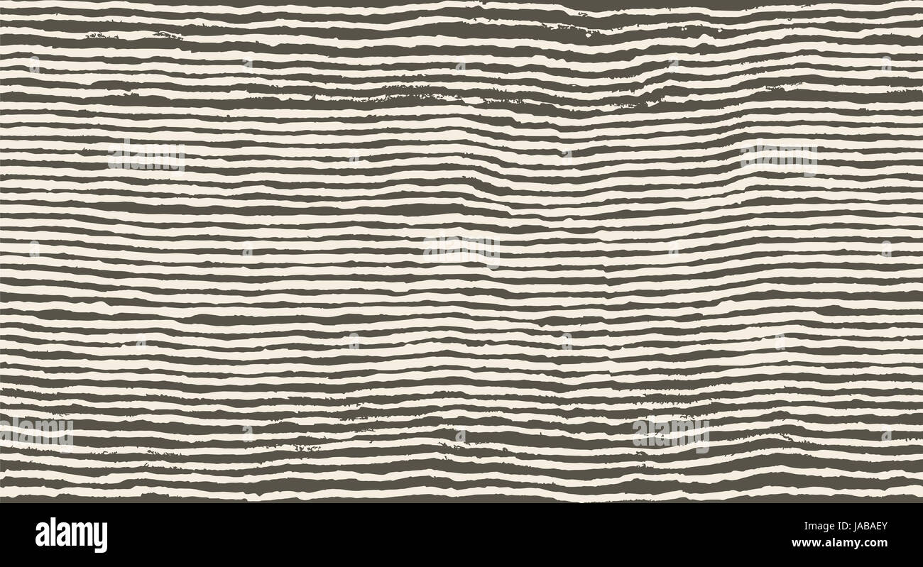 Grunge brush lignes horizontales peint motif transparent Banque D'Images