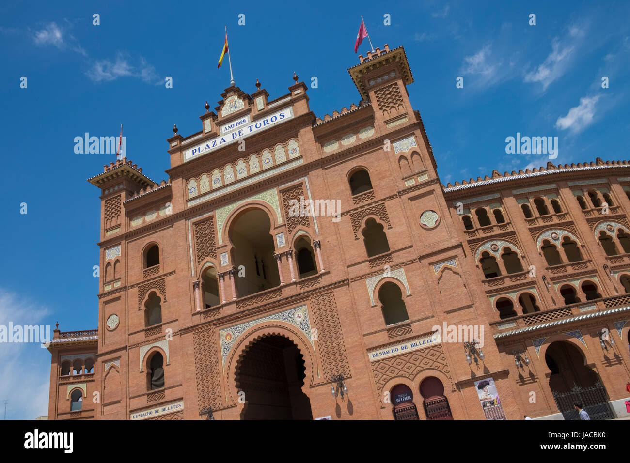 Plaza de Toros de Las Ventas, arènes Salamanca, Madrid, Espagne Banque D'Images