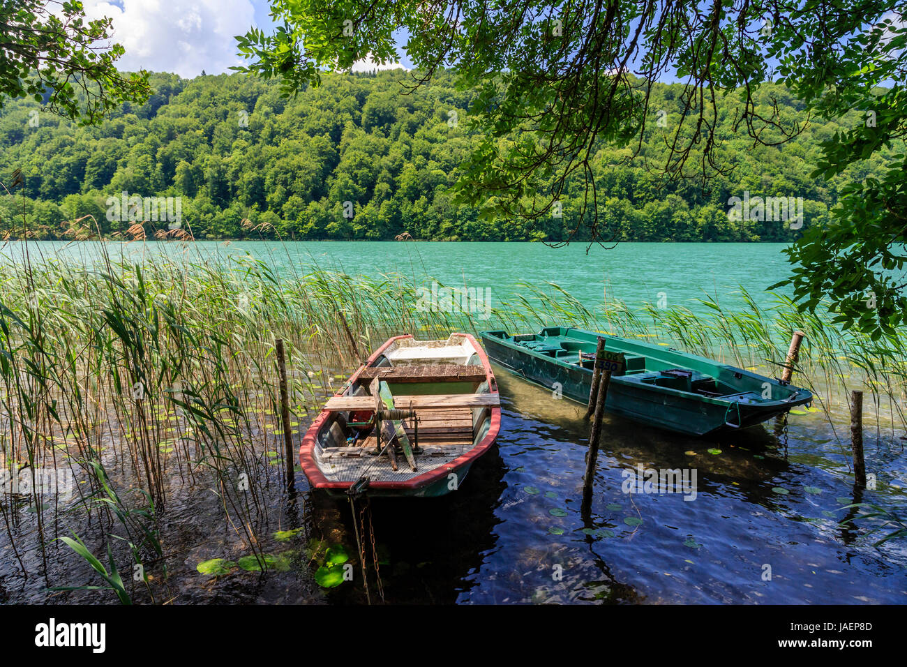 La France, du Jura, de Menetrux en Joux, Val lake Banque D'Images