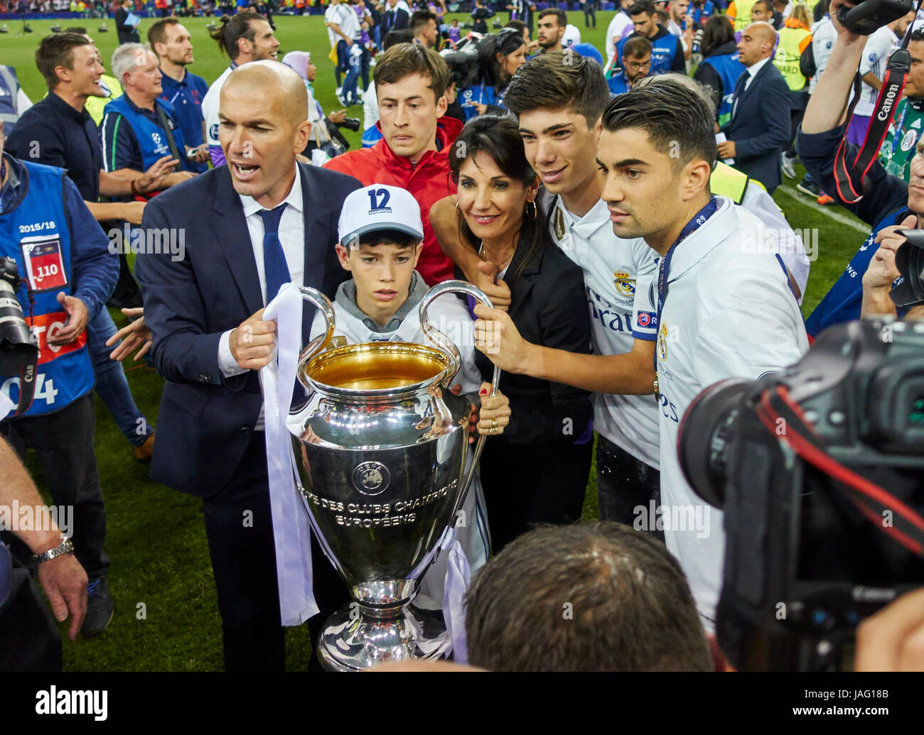 Ligue Des Champions Finale Cardiff Le 03 Juin 2017 Zinedine Zidane Ligue Des Champions Finale Cardiff Le 03 Juin 2017 Zinedine Zidane
