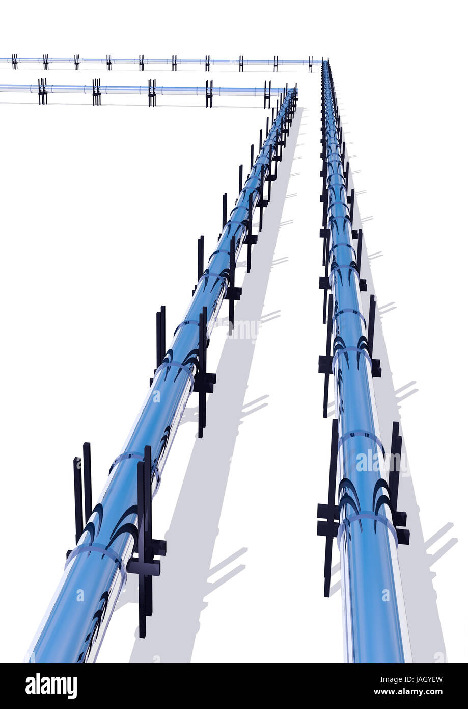 Pipelines,infographie, Banque D'Images