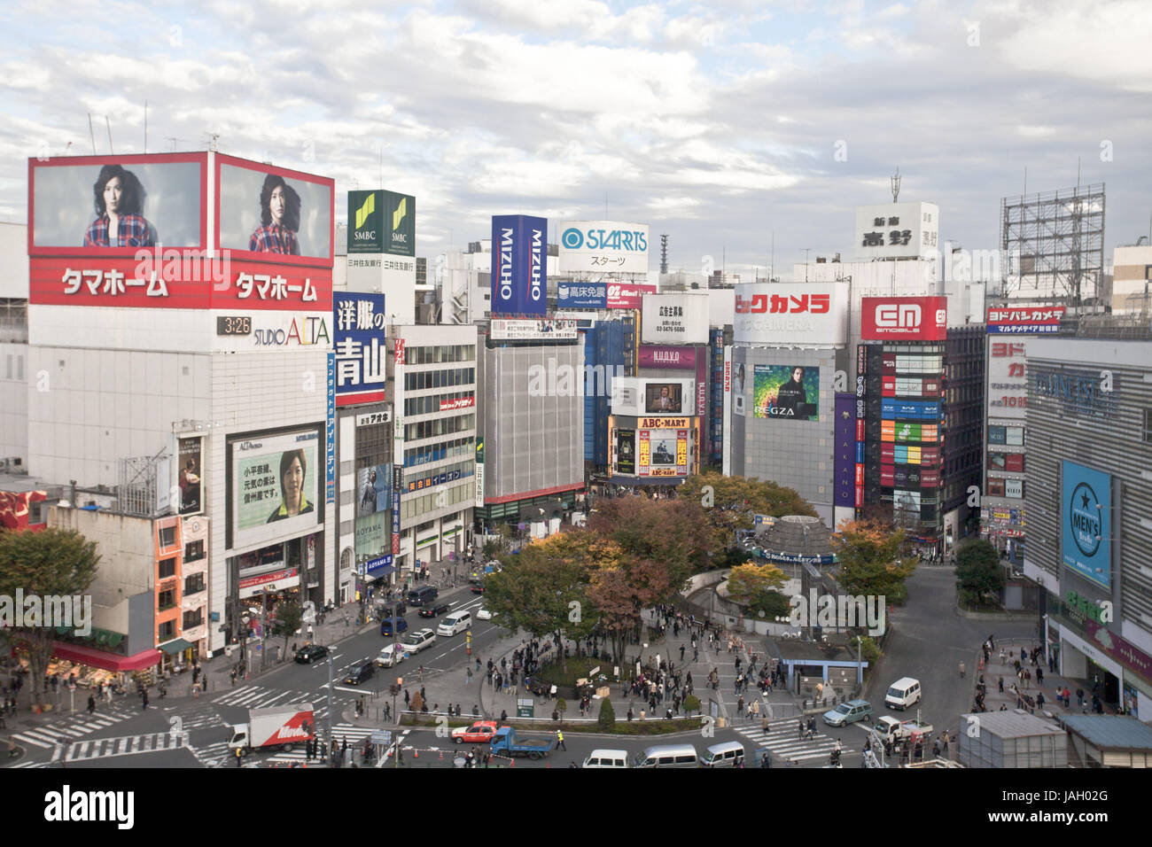 Le Japon,Tokyo, shinjuku, Shinjuku côté est, Banque D'Images