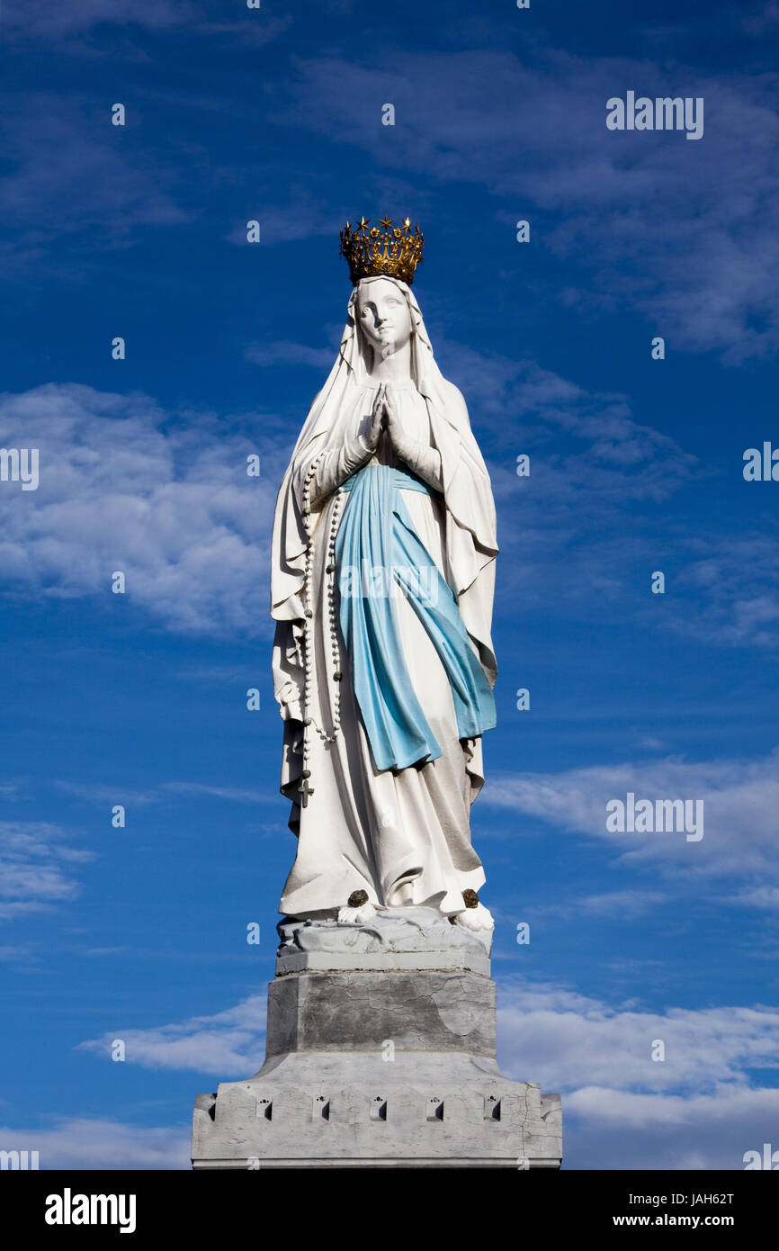 France,les Pyrénées,Lourdes,couronné dans la zone sainte Vierge, Banque D'Images