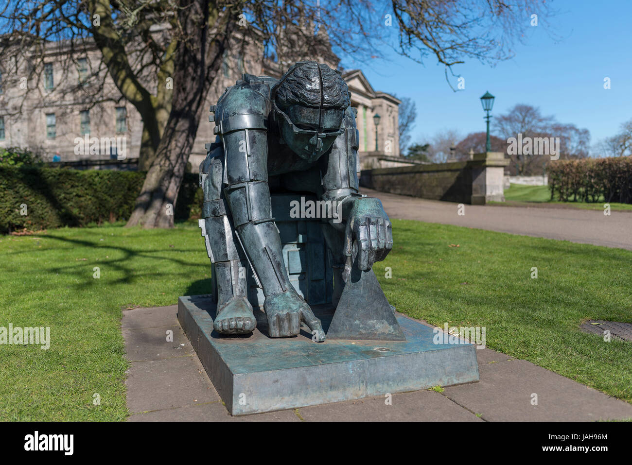 Maître de l'univers de la sculpture par Eduardo Paolozzi, Scottish National Gallery of Modern Art, Édimbourg, Écosse Banque D'Images Maître de l'univers de la sculpture par Eduardo Paolozzi, Scottish National Gallery of Modern Art, Édimbourg, Écosse Banque D'Images