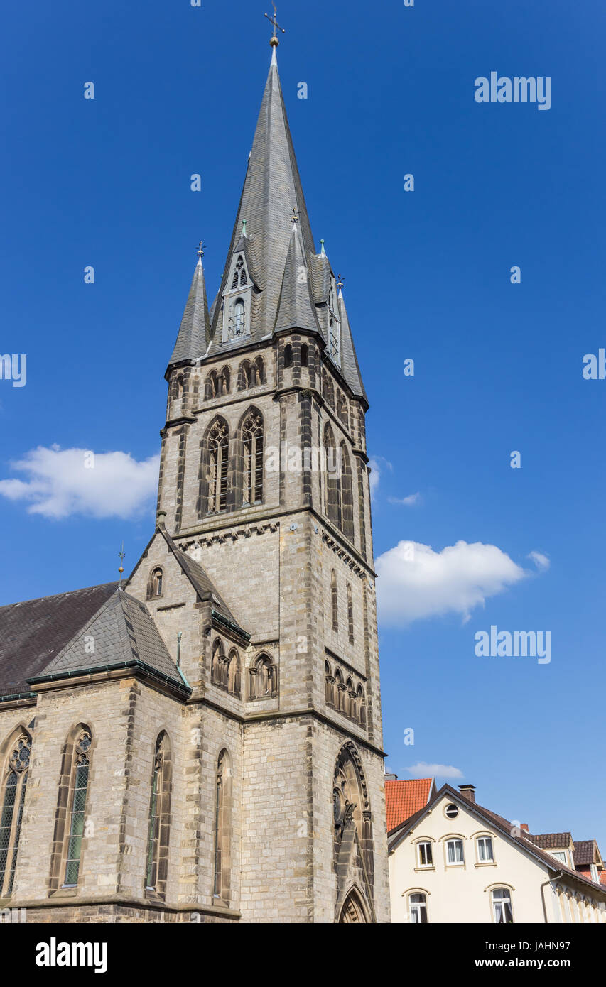 Tour de l'église Martin Luther dans le centre de Potsdam, Allemagne Banque D'Images