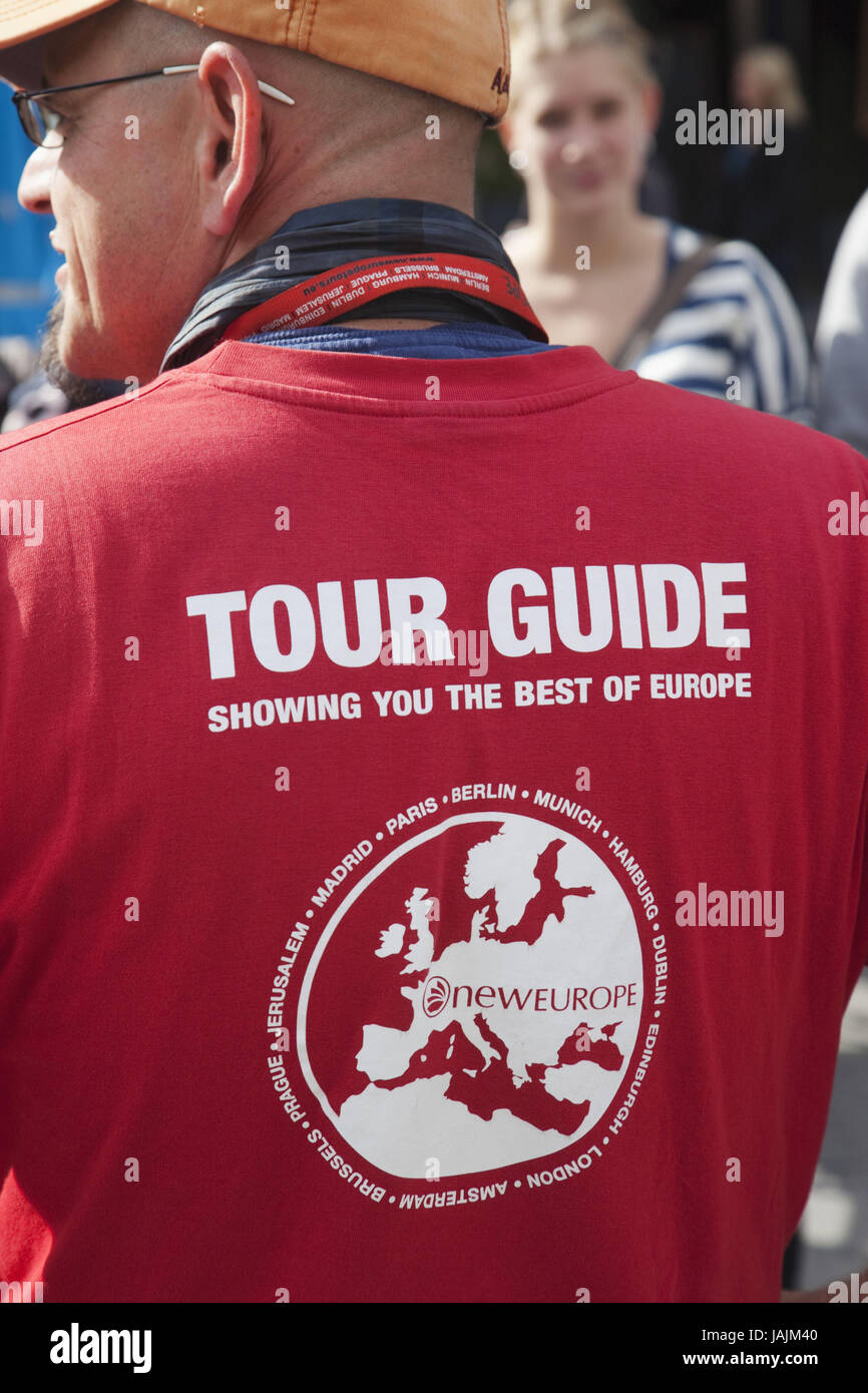 Allemagne, Bavière, Munich,city guide,guide,T-shirt,imprimer, Banque D'Images