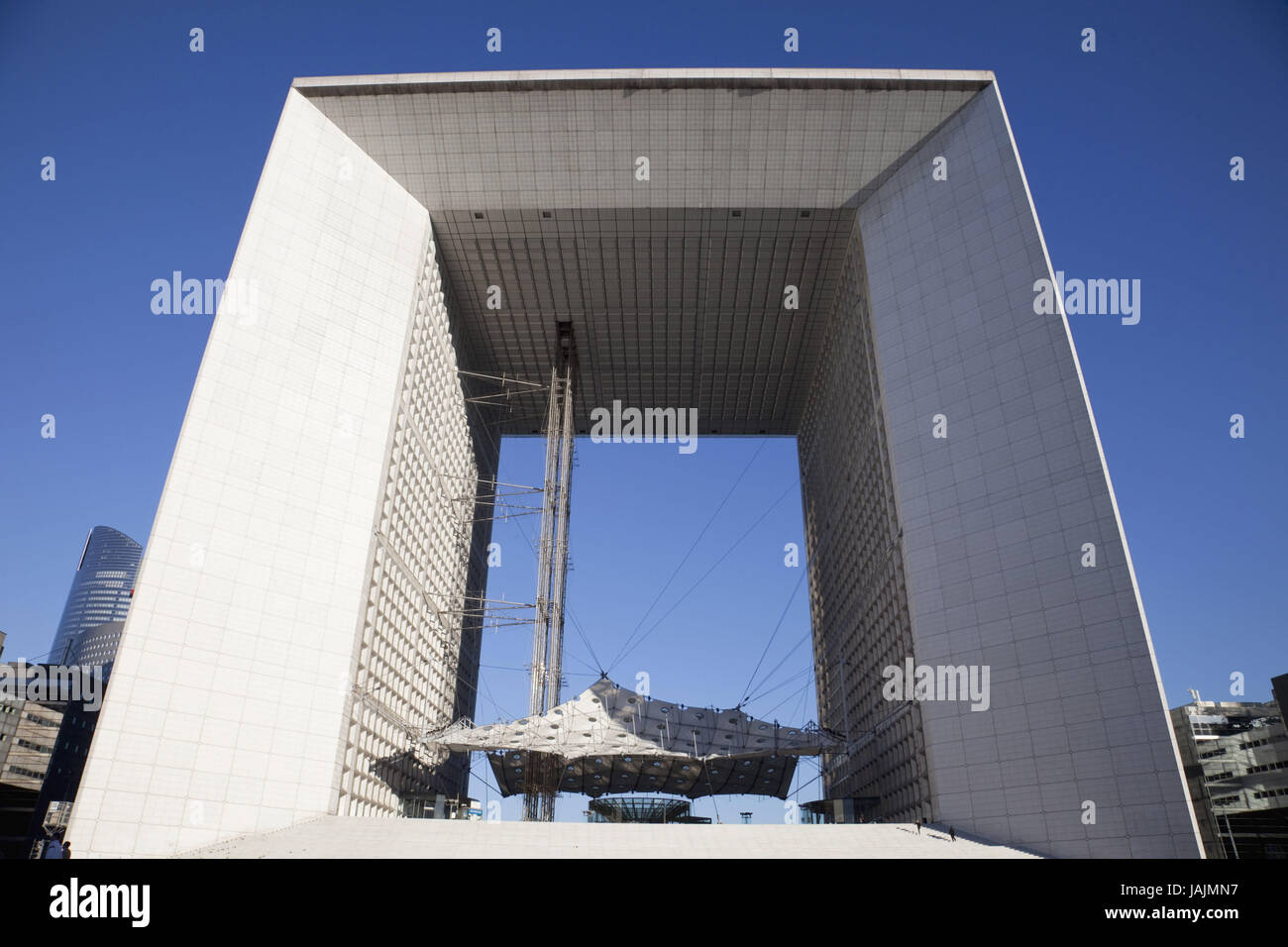 France,Paris,la,La Défense Grand Arche,architecte Otto von Spreckelsen, Banque D'Images