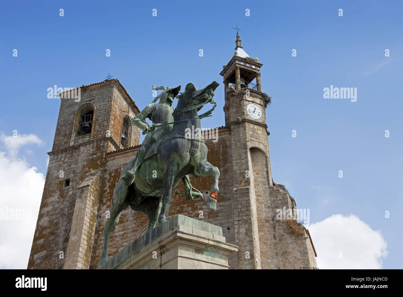 Espagne,ex-tréma dura,Trujillo,Pizarro, monument Banque D'Images