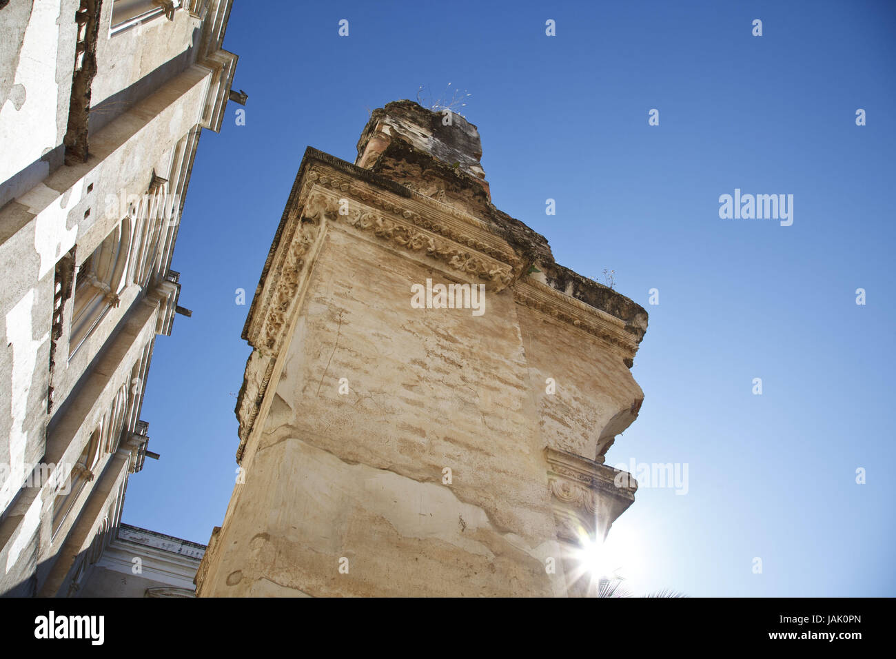 Guatemala Antigua Guatemala,convention,San Francisco,ruines,pas de biens, Banque D'Images