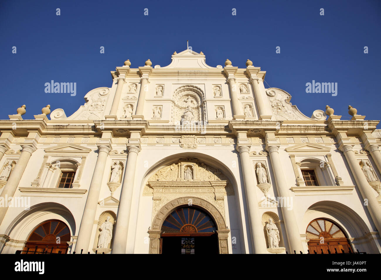 Guatemala, Antigua Guatemala,cathédrale, Banque D'Images